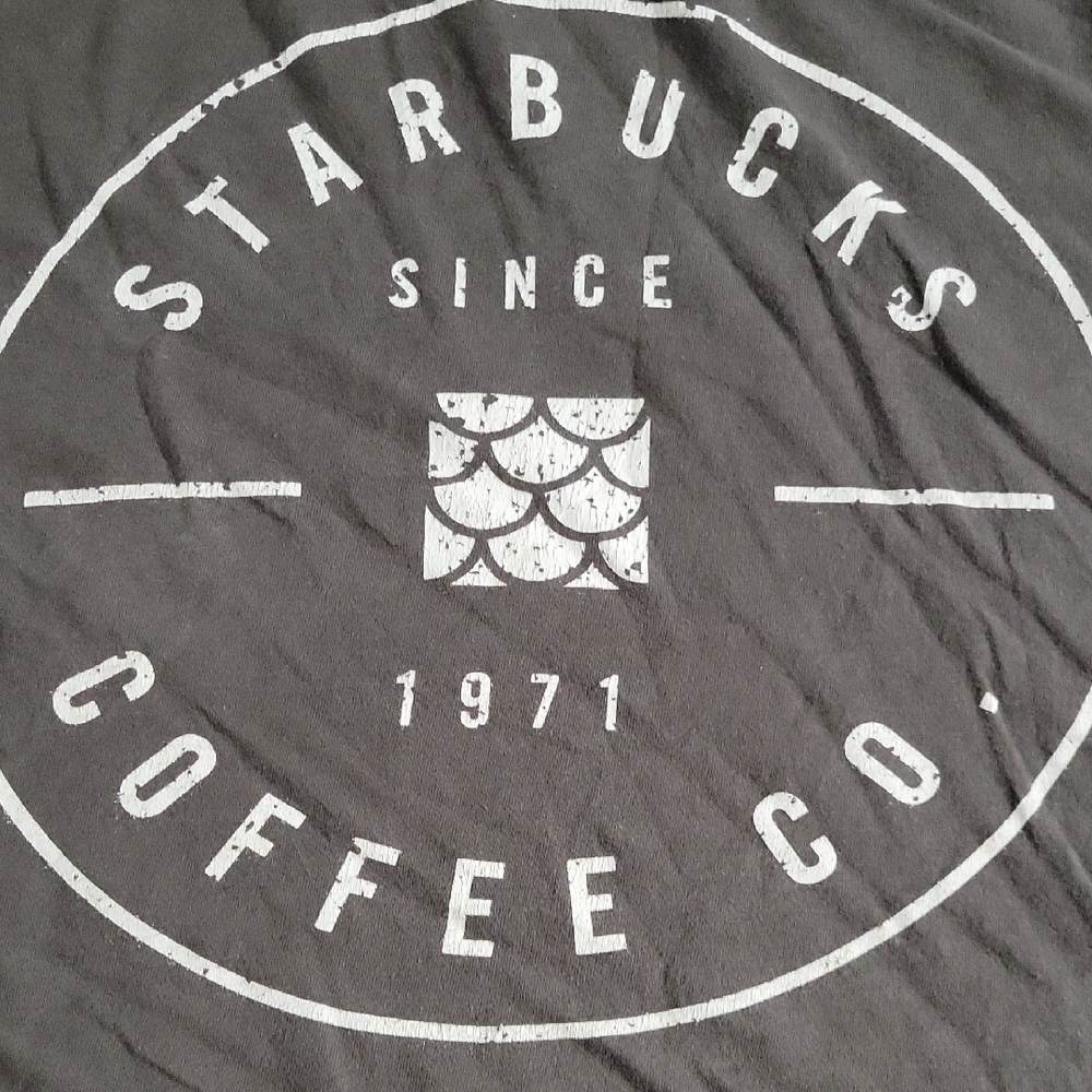 Starbucks Gray Short Sleeve Tee